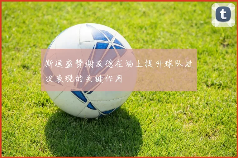 斯通盛赞谢泼德在场上提升球队进攻表现的关键作用